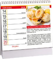 K706 - Kalendář Česká kuchyně mini 2025