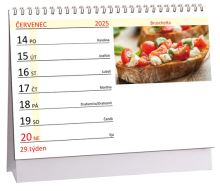 K732 - Kalendář Recepty z celého světa 2025