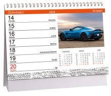 K737 - Kalendář Auta 2025
