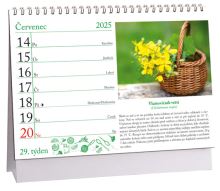 K735 - Kalendář Léčivé rostliny 2025