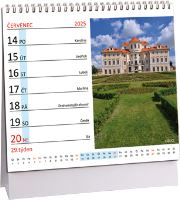 K708 - Kalendář Hrady a zámky mini 2025