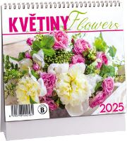 K703 - Kalendář Květiny mini 2025