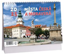 K720 - Kalendář Města Čech a Moravy 2025