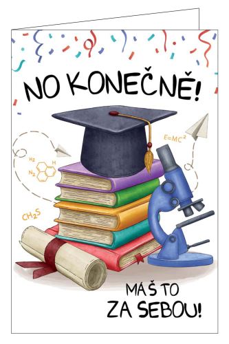 BOB 3144 US - Blahopřání do obálky