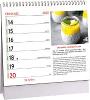 K712 - Kalendář Zdravý talíř mini 2025