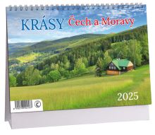 K724 - Kalendář Krásy Čech a Moravy 2025