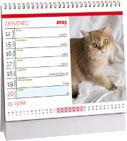K704 - Kalendář Kočky mini 2025
