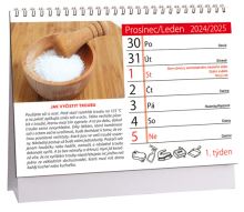 K744 - Kalendář Šikovné rady pro domácnost 2025