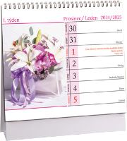 K703 - Kalendář Květiny mini 2025